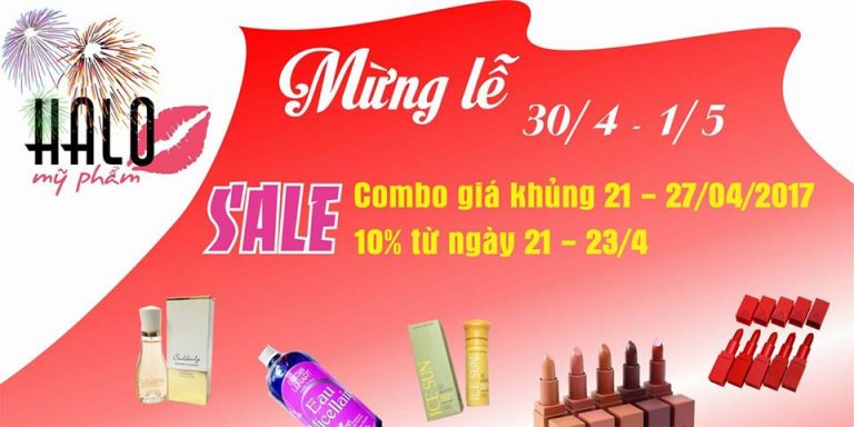 SALE Cực nóng các sản phẩm có tại HaloCosmetics