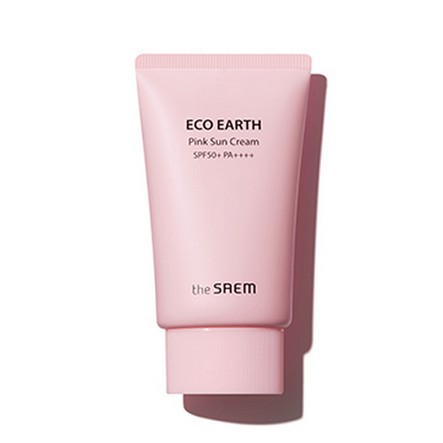 Kem chống nắng The SAEM Eco Earth Power Pink Sun Cream SPF50+ PA++++
