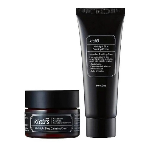 Kem dưỡng da làm dịu, phục hồi da ban đêm Klairs Midnight Blue Calming Cream