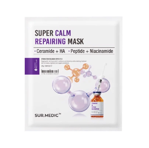 Mặt nạ phục hồi, làm dịu da cấp tốc Sur.Medic+ Super Calm Repairing Mask