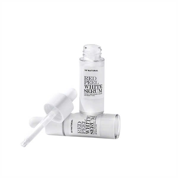 Tinh chất dưỡng trắng, mờ thâm nám So’Natural Red Peel White Serum 11ml ( 12/26)