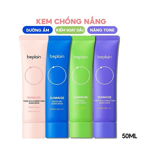 Kem chống nắng Beplain Sunmuse Sunscreen SPF50+ PA++++