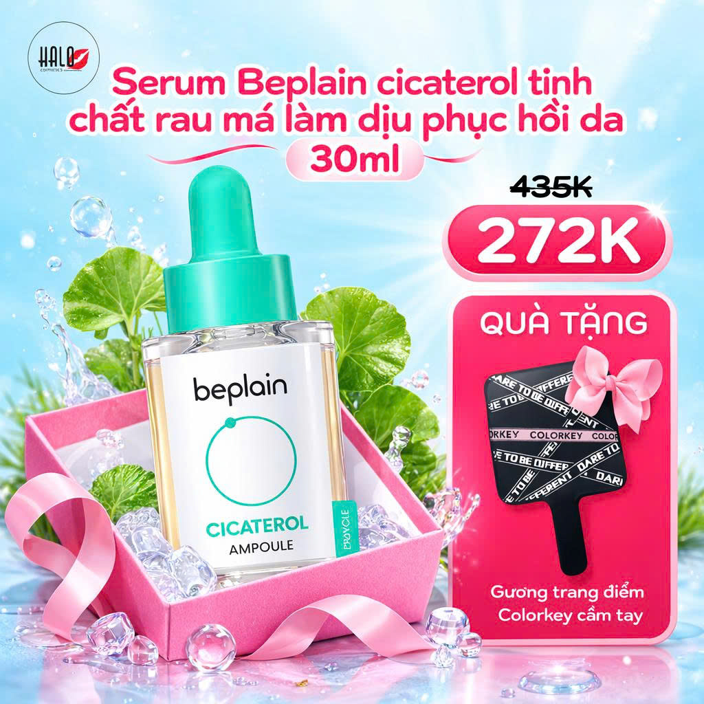 Tinh Chất Rau Má Làm Dịu, Phục Hồi Da Beplain Cicaterol Ampoule 30ml