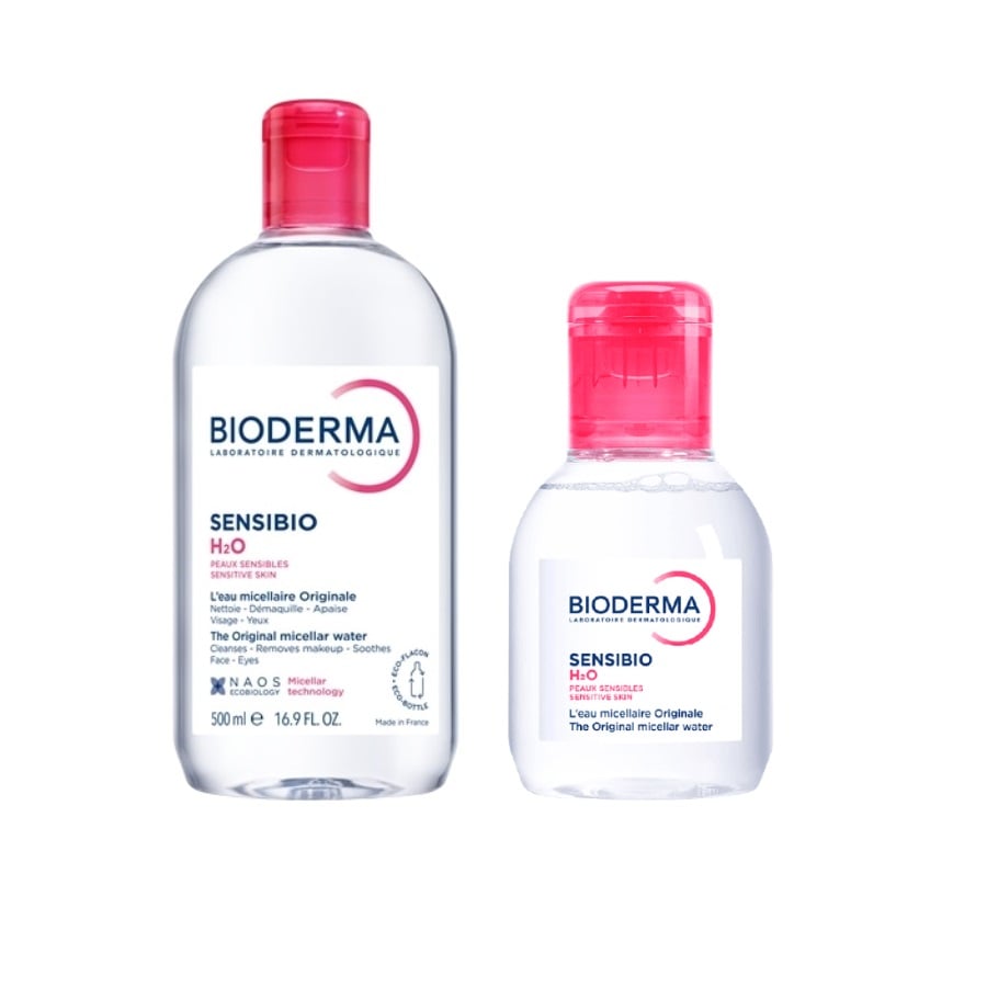 Nước tẩy trang dành cho da nhạy cảm, da thường Bioderma H20 Micellaire