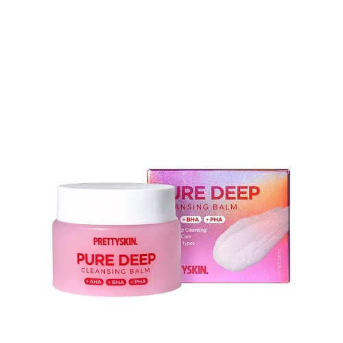 Sáp tẩy trang làm sạch dầu thừa, bụi bẩn, mụn đầu đen Pretty Skin Pure Deep Cleansing Balm 100ml