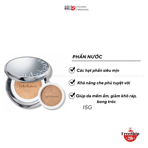 Phấn nước Sulwhasoo Perfecting Cushion