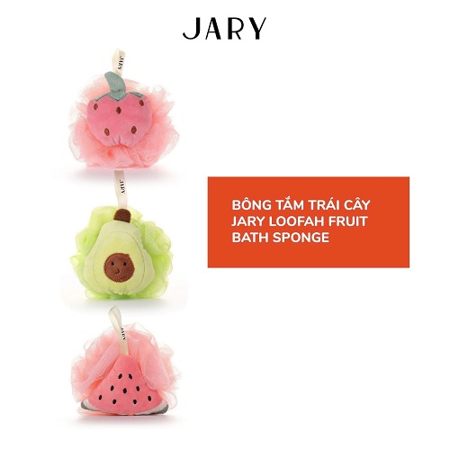 Bông tắm trái cây Jary Loofah Bath Sponge