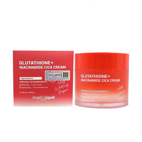 Kem Dưỡng Trắng Angel’s Liquid Glutathione Plus Niacinamide Cica