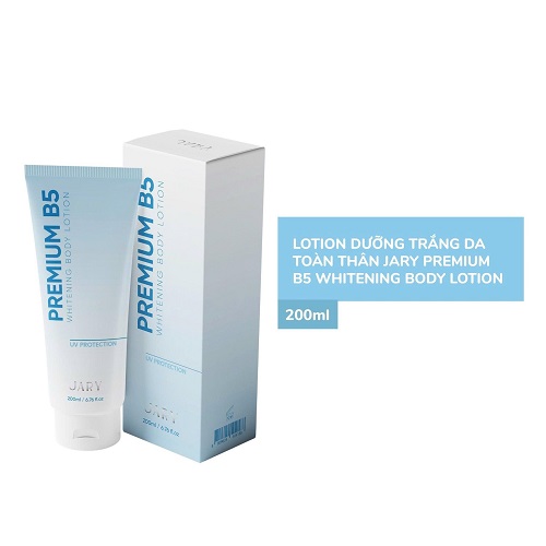 Kem dưỡng trắng B5 Jary Premium B5 Whitening Body Lotion