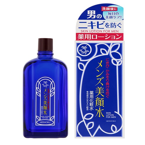 Nước Cân Bằng Da Ngừa Mụn Cho Nam Meishoku Bigansui Medicated Skin Lotion For Men 90ml