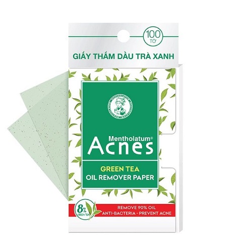 Giấy Thấm Dầu Acnes Giúp Kiểm Soát Nhờn, Hạn Chế Mụn Oil Remover Paper