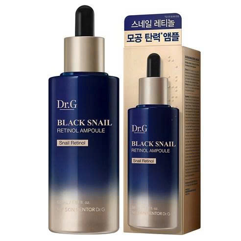 Tinh chất ngăn ngừa lão hóa chuyên sâu Dr.G Black Snail Retinol Ampoule 50ml