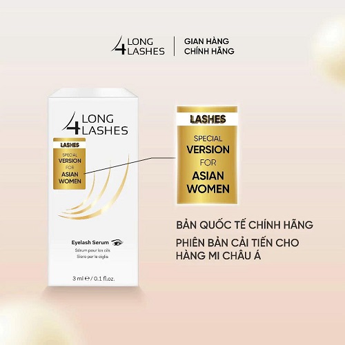 Dưỡng mi Eyelash Serum Long4Lashes
