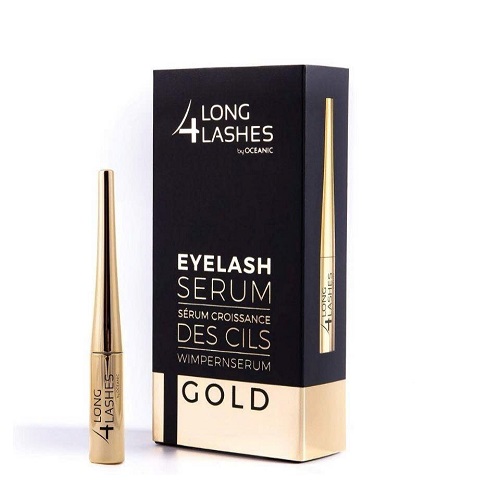 Serum dưỡng mi Long 4 Lashes Eyelash Serum Gold
