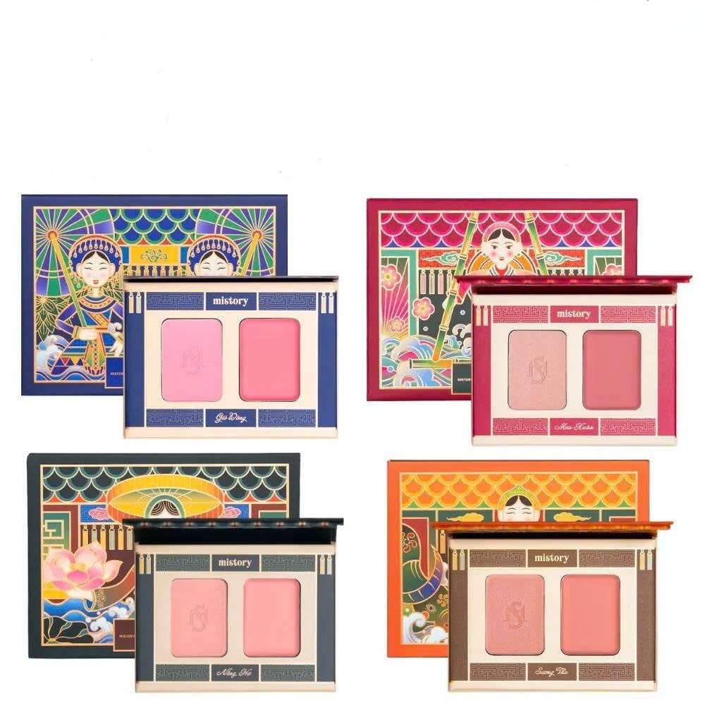 Má Hồng Dạng Kem + Phấn Mistory Lotus & Puppet Water Blush Ửng Hồng Căng Mướt 6g