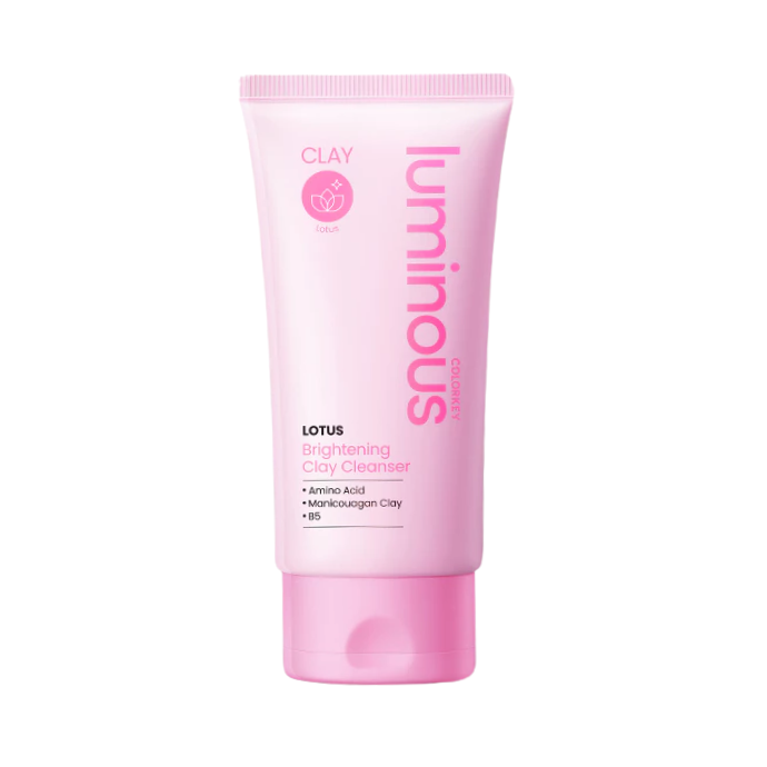 Sữa Rửa Mặt Sáng Da Hoa Sen Colorkey Luminous Lotus Brightening Clay Cleanser