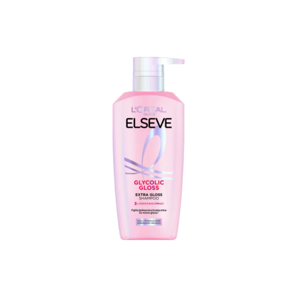 Dầu Gội L’Oreal Paris Elseve Glycolic Gloss Extra Gloss Shampoo 400ml