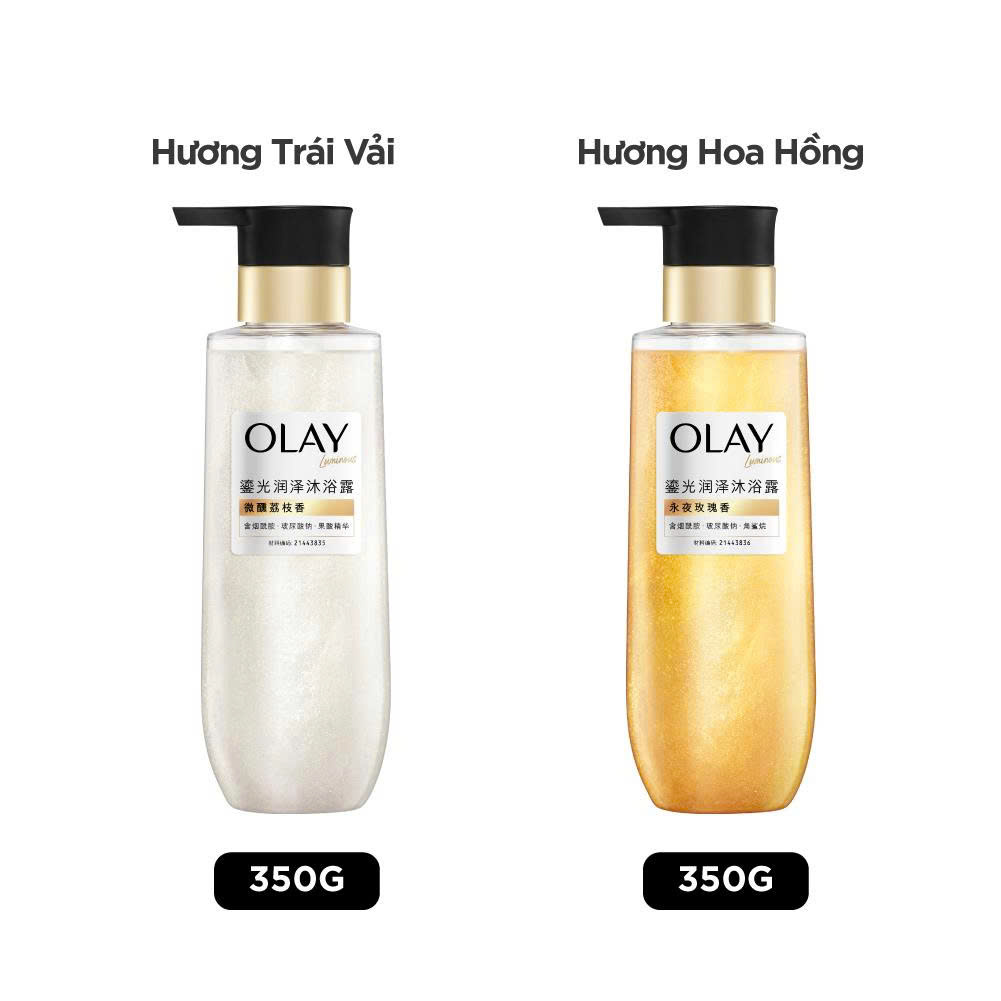 Sữa Tắm Sáng Da Olay Luminous Body Wash Hương Nước Hoa Cao Cấp 350g