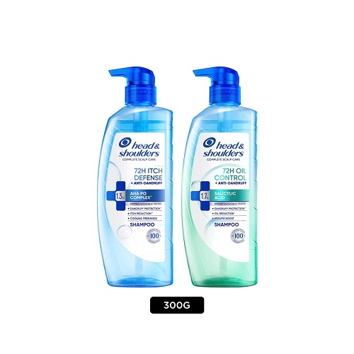 Dầu gội Head & shoulders 72H Oil Control + Anti-Dandruff 1.7% Salicylic Acid làm sạch sâu, kiểm soát nhờn