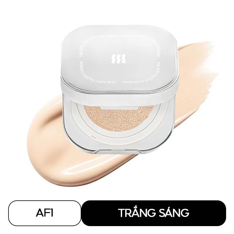 Phấn Nước Merzy Mịn Lì, Che Phủ Cao The Airy Filter Cushion SPF50+ PA+++ 11g