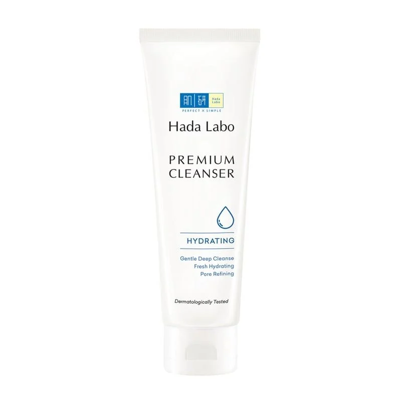 Sữa Rửa Mặt Hada Labo Dưỡng Ẩm Da Cao Cấp Premium Cleanser Hydrating 100g